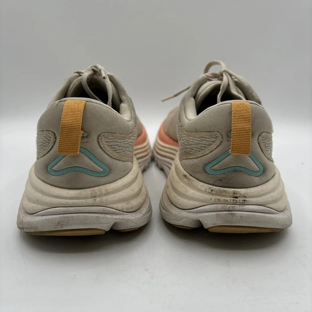 Hoka‎ Gaviota 5 Sneakers Women's Size 7.5 B 1134235 VLG Beige Running Shoes